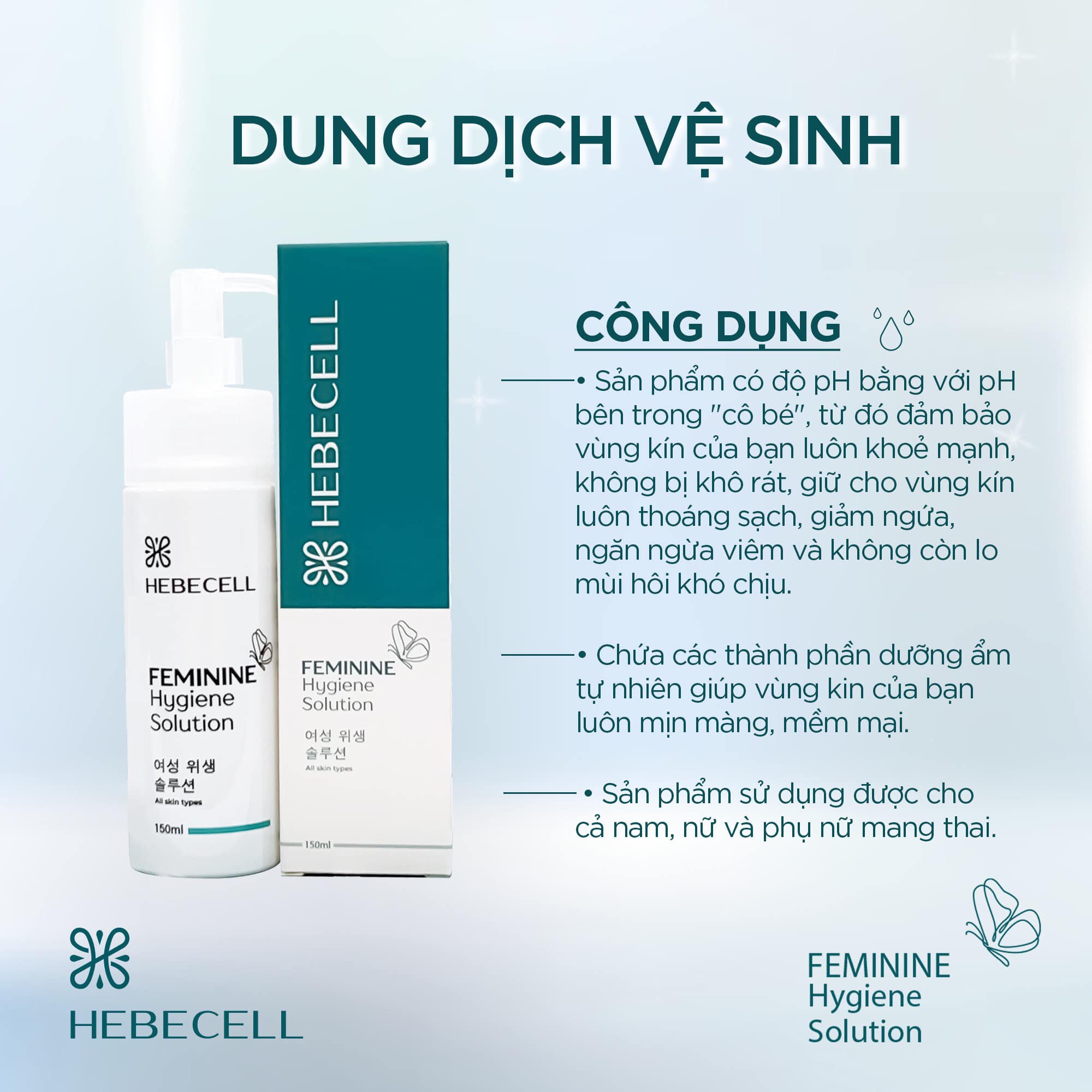 Dung dịch vệ sinh Hebecell