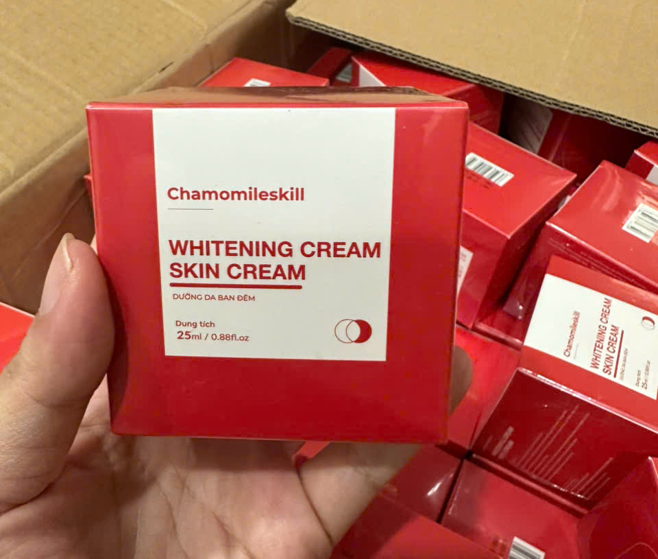 Kem tái tạo kim cương Chamomileskill - Whitening cream Diamond